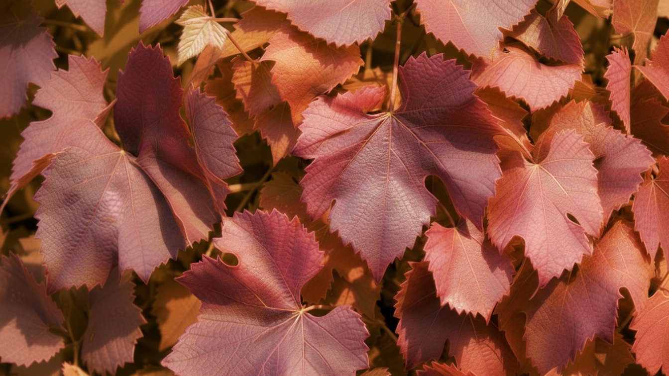 Was die Farbe verrät: Das Geheimnis hinter grünen, gelben und roten Weinblättertee